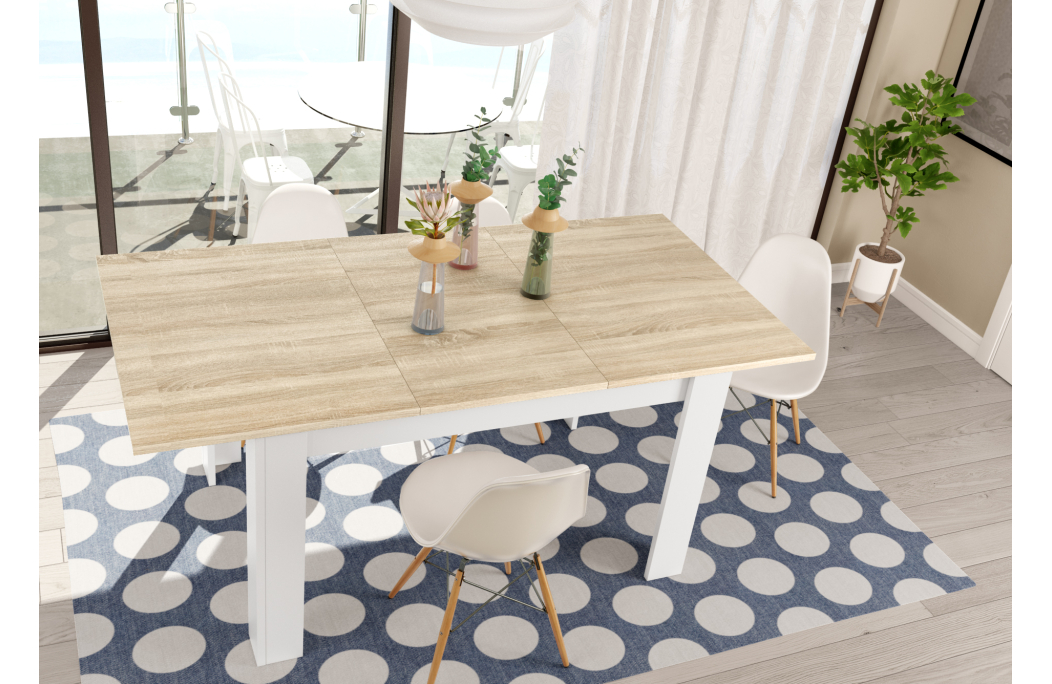 Table à manger THEA extensible L140/190cm