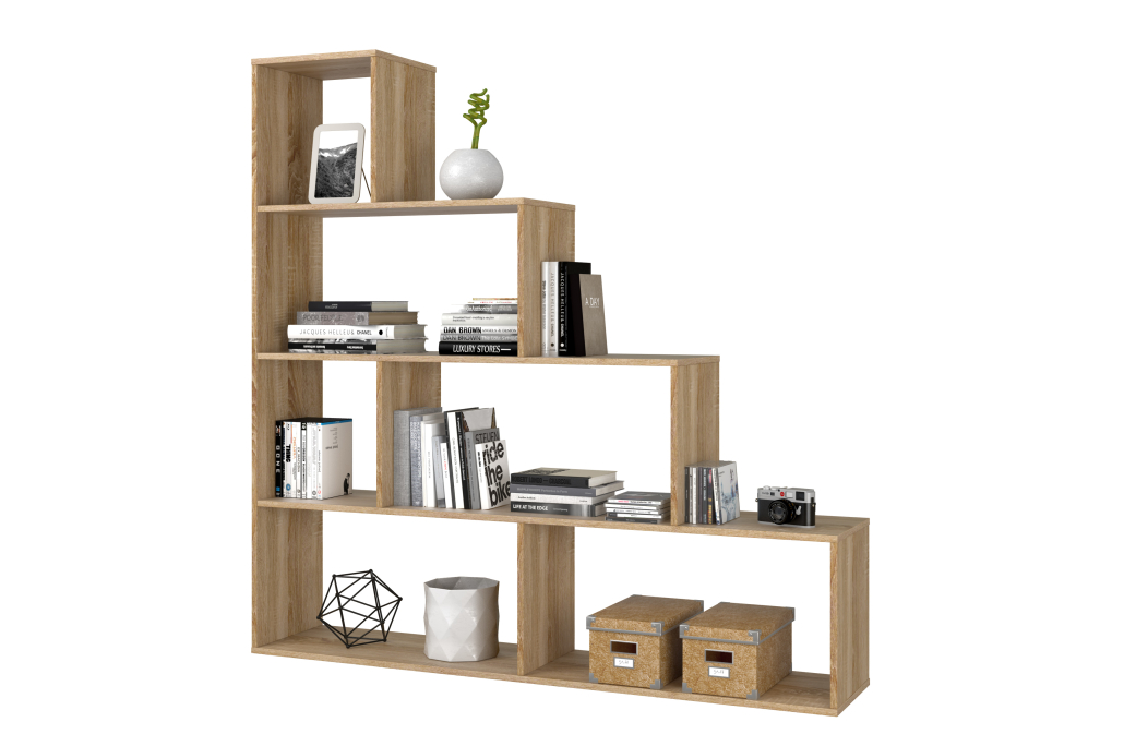 Étagère escalier ANAÏS 7 cases  L145cm x H145cm