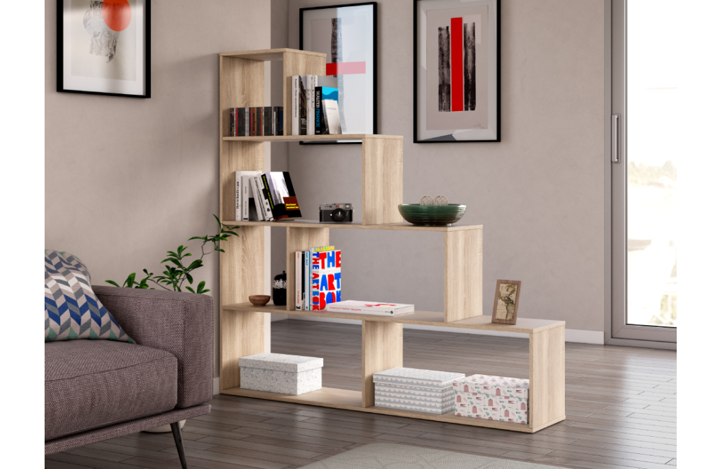 Étagère escalier ANAÏS 7 cases  L145cm x H145cm