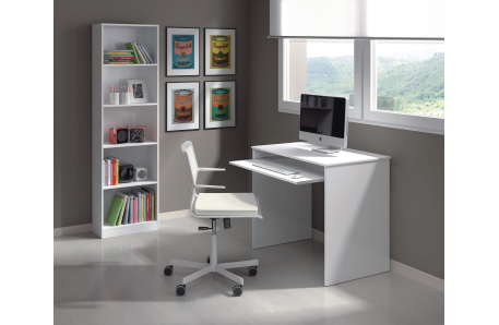Bureau GABY avec tablette extractible L90cm x H79cm