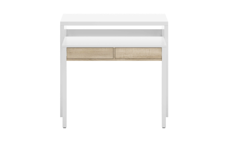 Bureau extensible CLEA 2 tiroirs L99cm