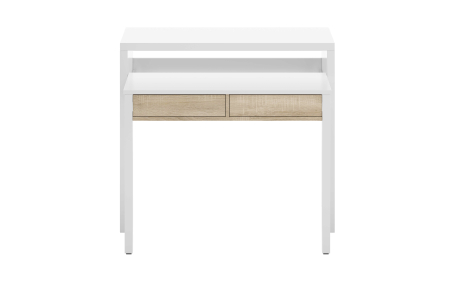Bureau extensible CLEA 2 tiroirs L99cm