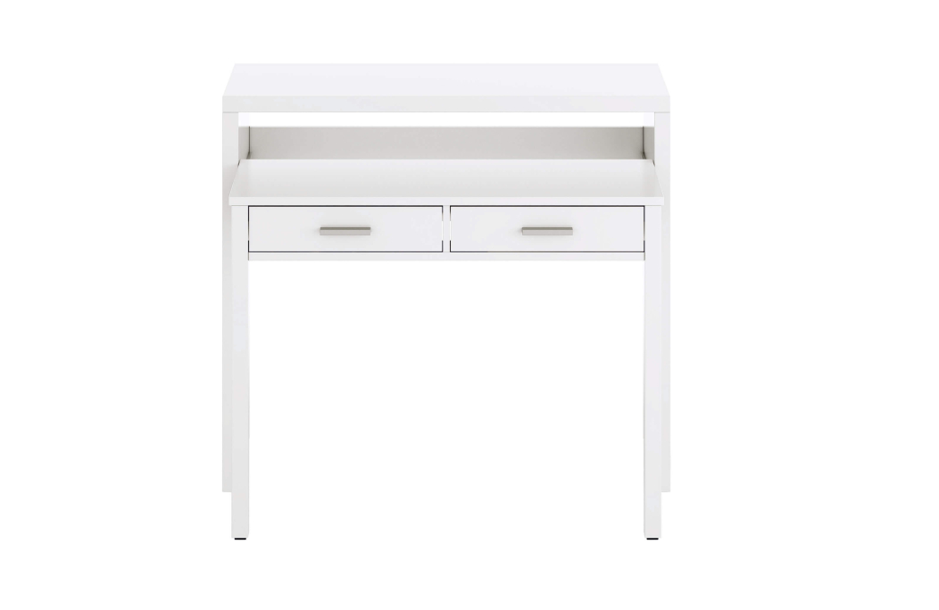 Bureau extensible CLEA 2 tiroirs L99cm