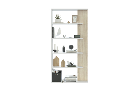Bibliothèque DAPHNÉ 4 tablettes L90cm x H180cm