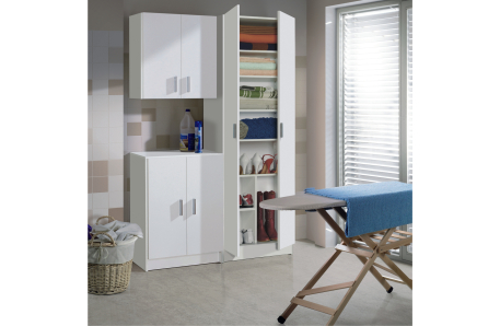 Armoire de rangement LISON 2 portes L58,5cm x H180cm
