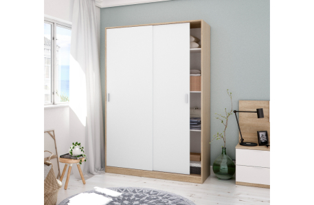 Armoire JULIA 2 portes coulissantes L120 x H200cm