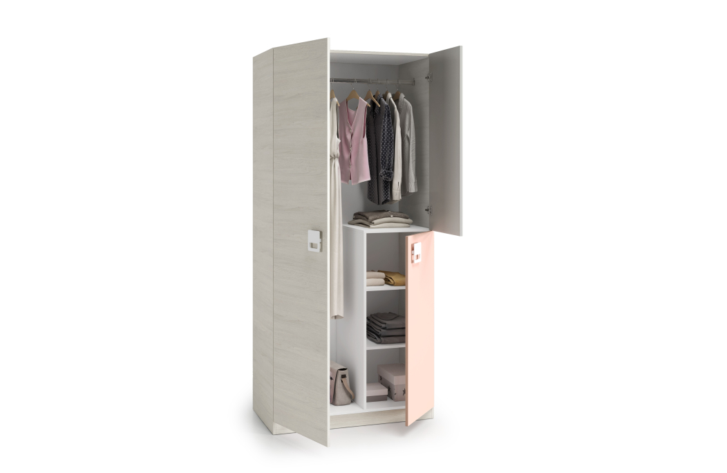 Armoire enfant ROSA 3 portes L90cm x H200cm