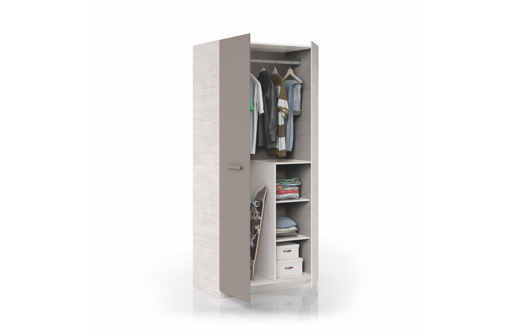 Armoire enfant MAUD 2 portes L90cm x H200cm