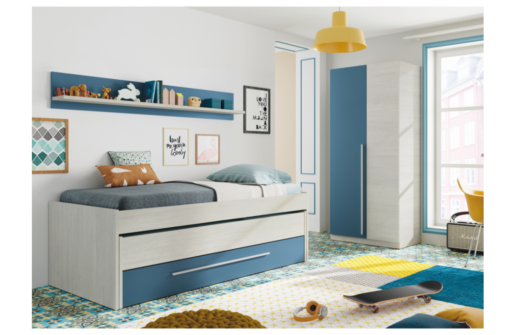 Armoire enfant JULES 2 portes L90cm x H200cm