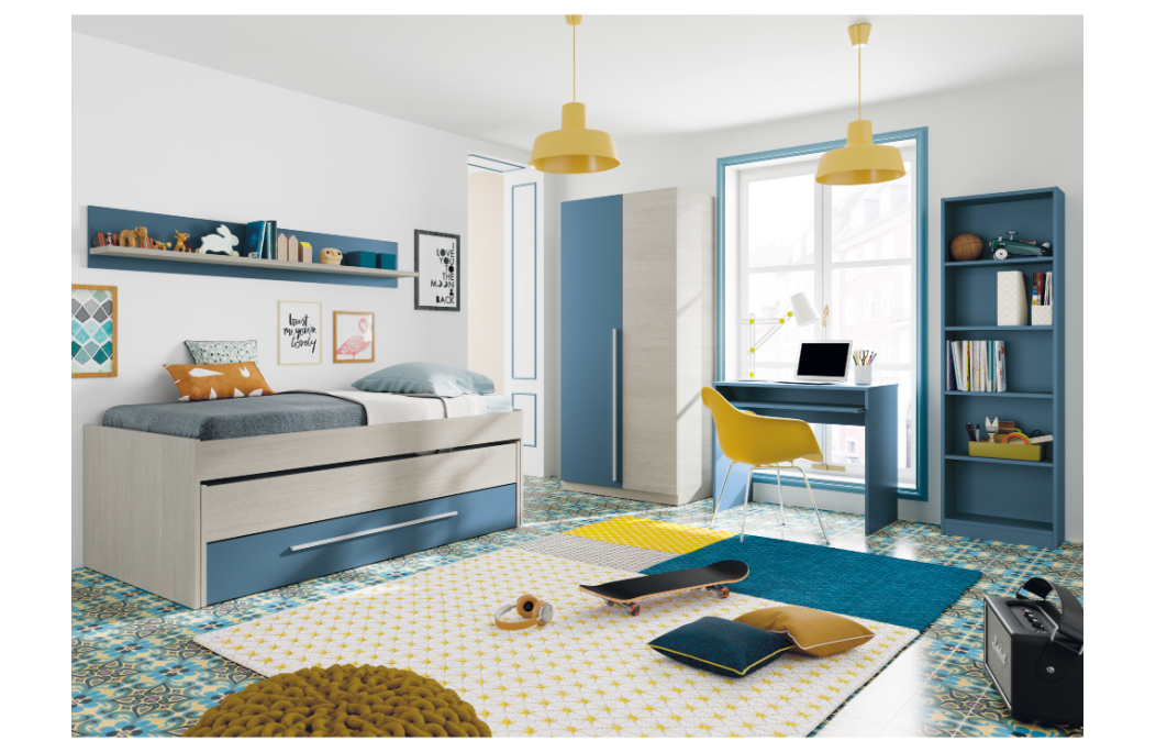 Armoire enfant JULES 2 portes L90cm x H200cm