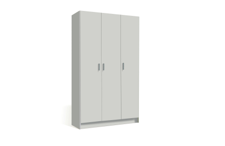 Armoire de rangement BASILE 3 portes L108,8cm x H180cm