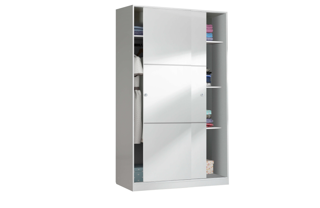Armoire JULIA 2 portes coulissantes L120 x H200cm