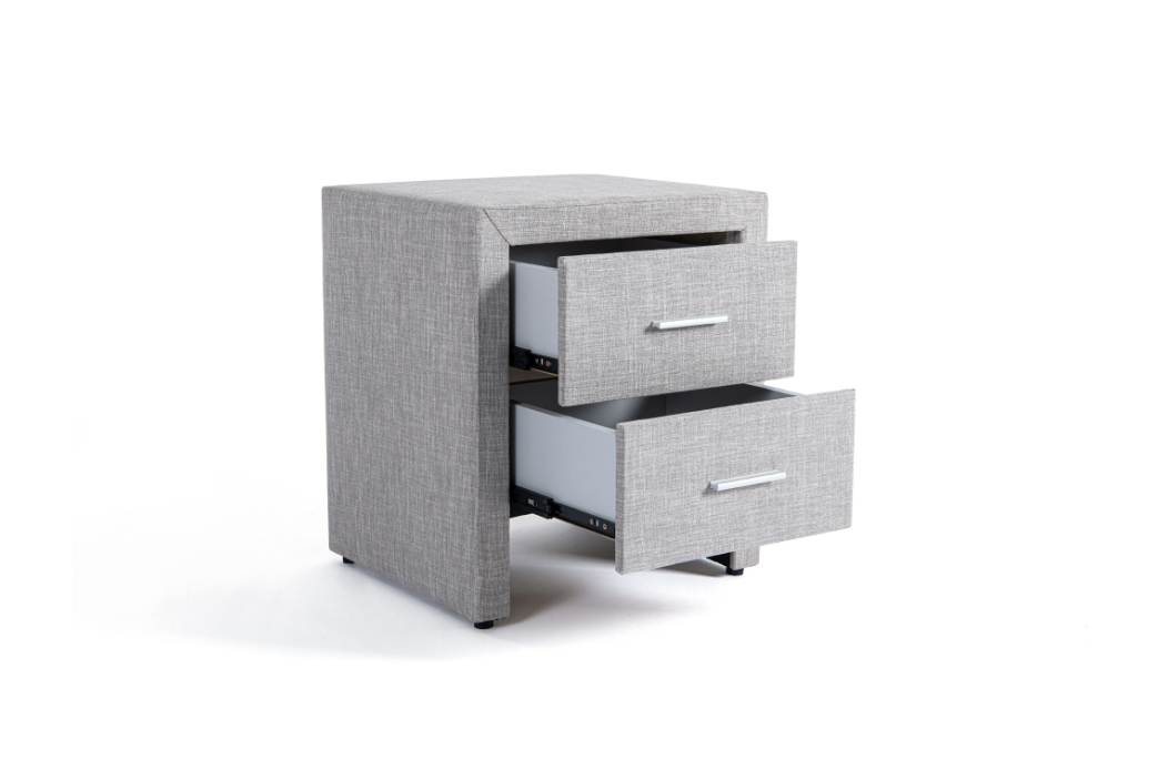 Table de chevet ROMY en tissu