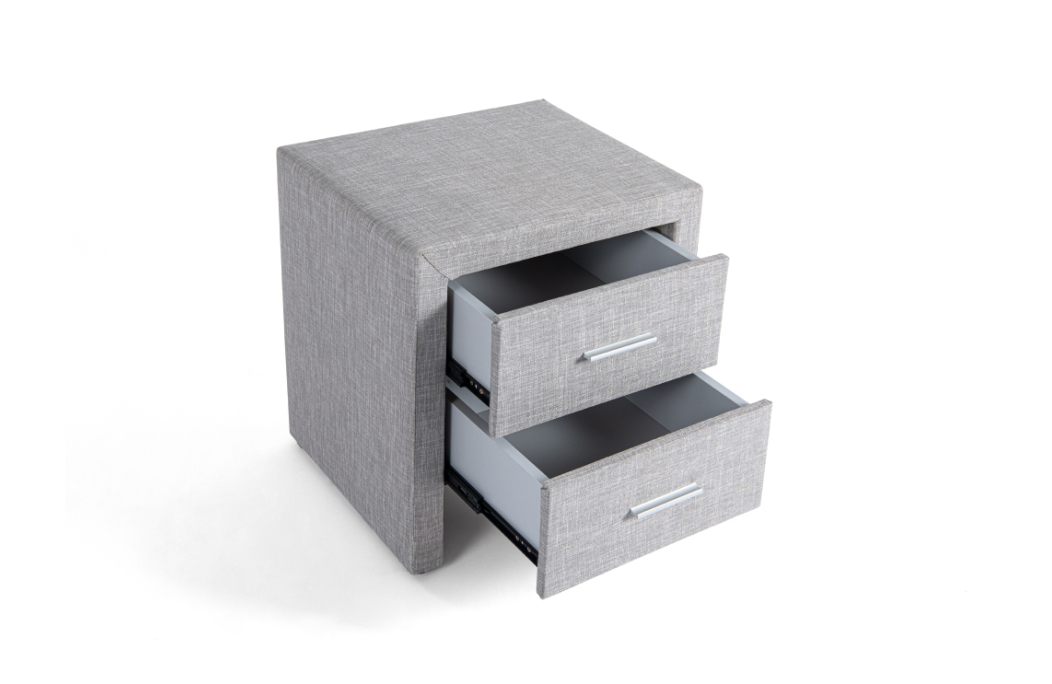 Table de chevet ROMY en tissu