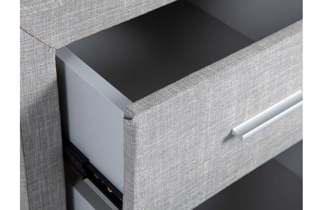 Table de chevet ROMY en tissu