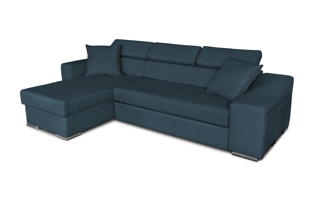 Canapé d'Angle ELONA Convertible en Tissu