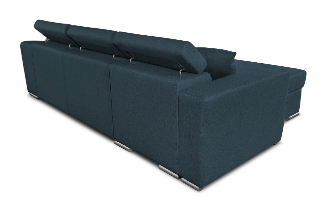 Canapé d'Angle ELONA Convertible en Tissu