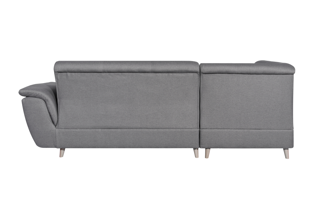 Canapé d'angle FLAVIE convertible en tissu