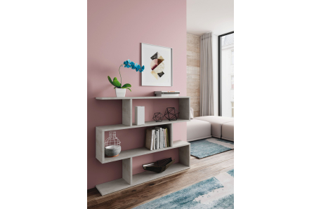 Étagère basse TAMY à 3 niveaux L110cm x H97cm