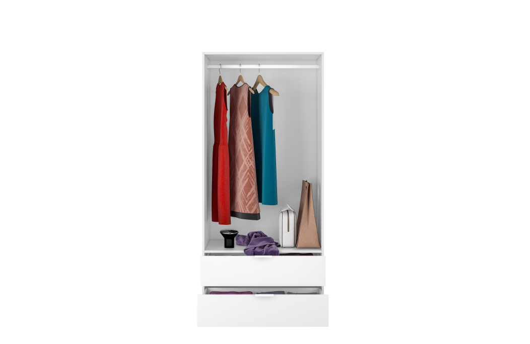 Armoire penderie FANNY L81 x H180cm