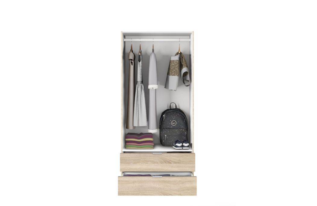 Armoire penderie FANNY L81 x H180cm