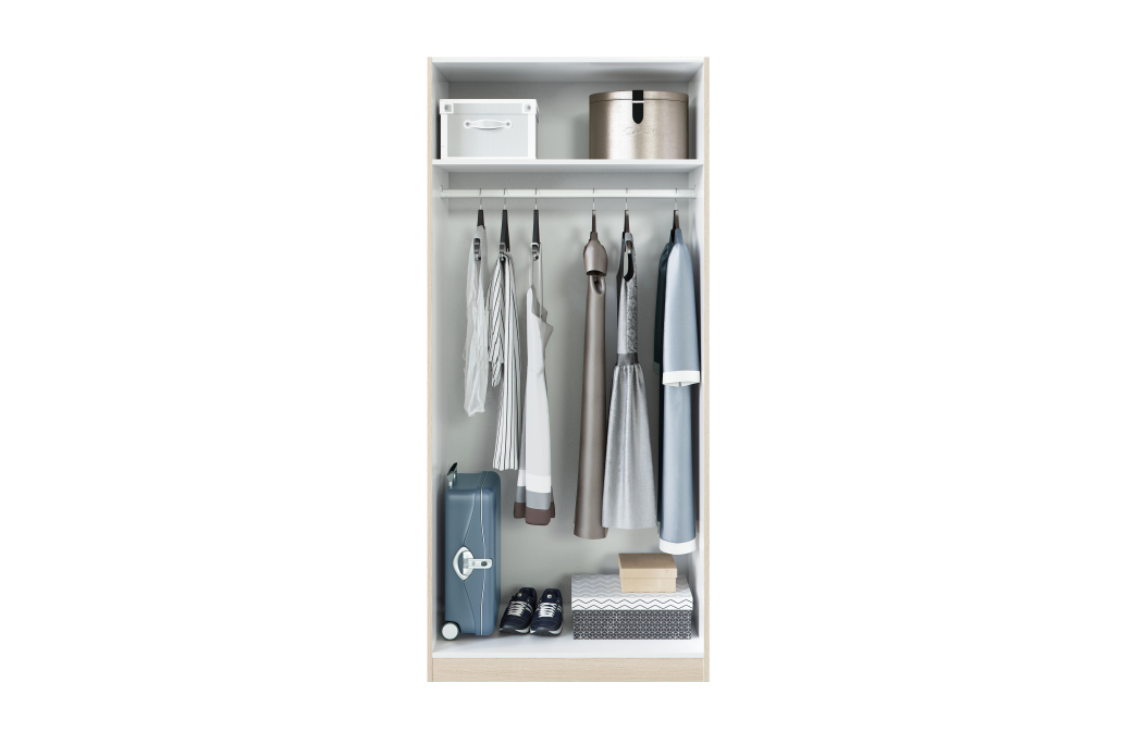 Armoire penderie ELOAH L82 x H180cm