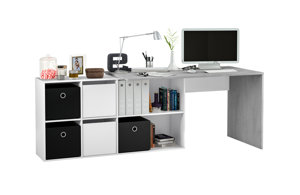 Bureau MARION avec caissons multipositions