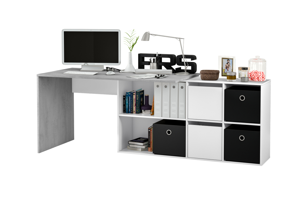 Bureau MARION avec caissons multipositions