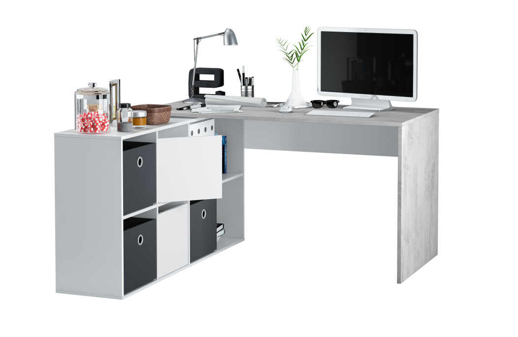 Bureau MARION avec caissons multipositions