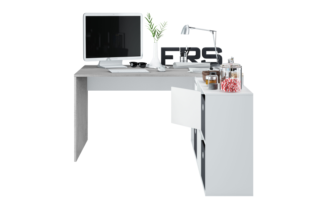 Bureau MARION avec caissons multipositions