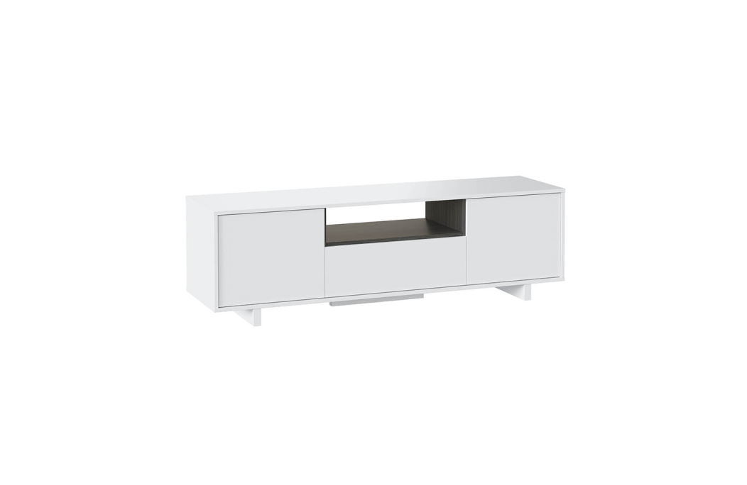 Meuble TV ARTHUR 3 Portes et 1 Niche L150cm