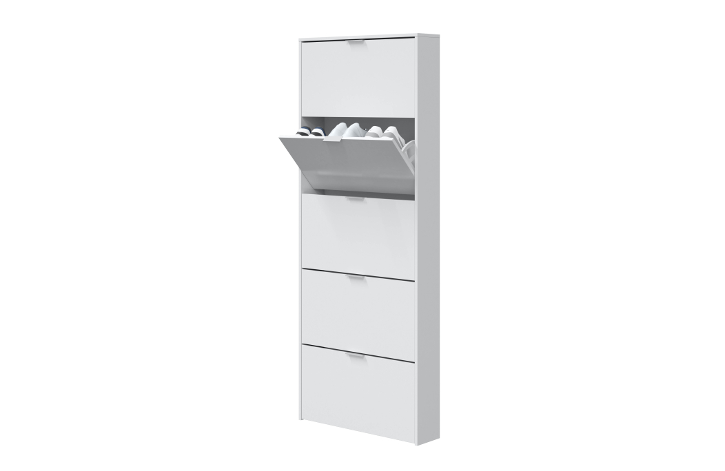 Meuble à chaussures ARIANE 5 abattants (15 Paires) L70cm x H180cm