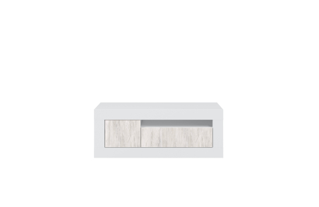 Meuble TV design GWEN 2 portes L139cm