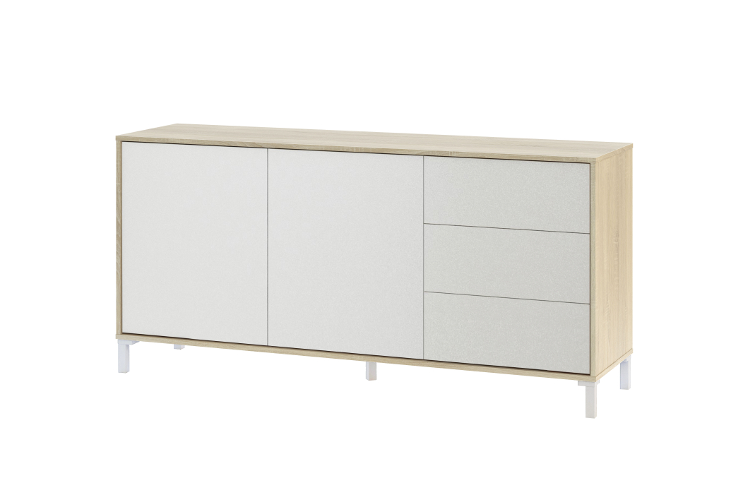 Buffet AMAYA 2 portes et 3 tiroirs L154cm