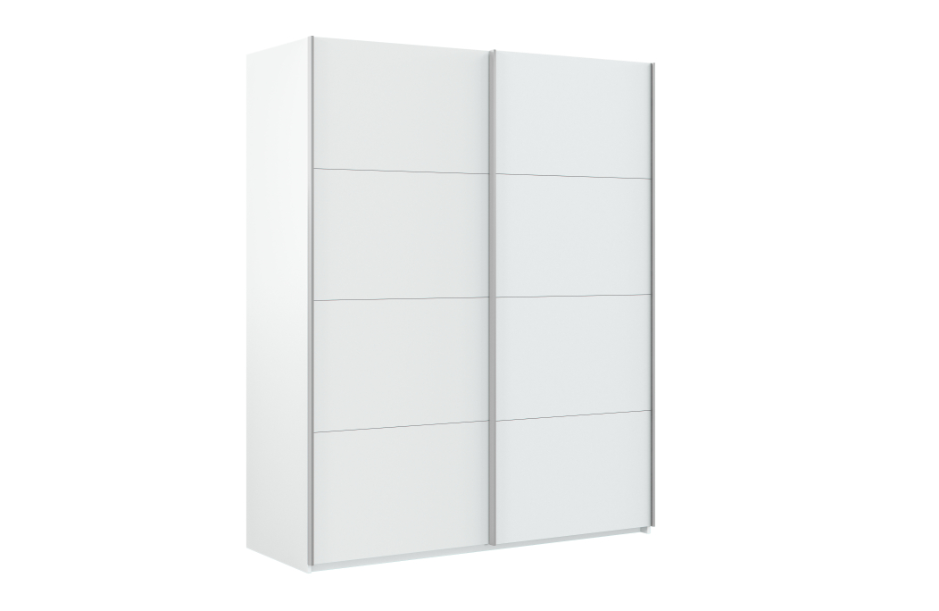 Armoire penderie FÉLIA avec portes coulissantes L150 x H200cm
