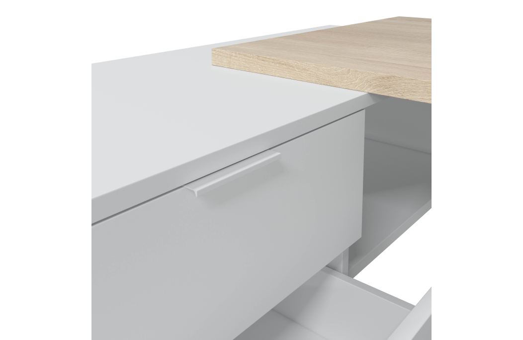 Bureau d'angle extensible JIMI L145cm x P108cm