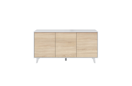 Buffet scandinave ABBY 3 portes L154cm