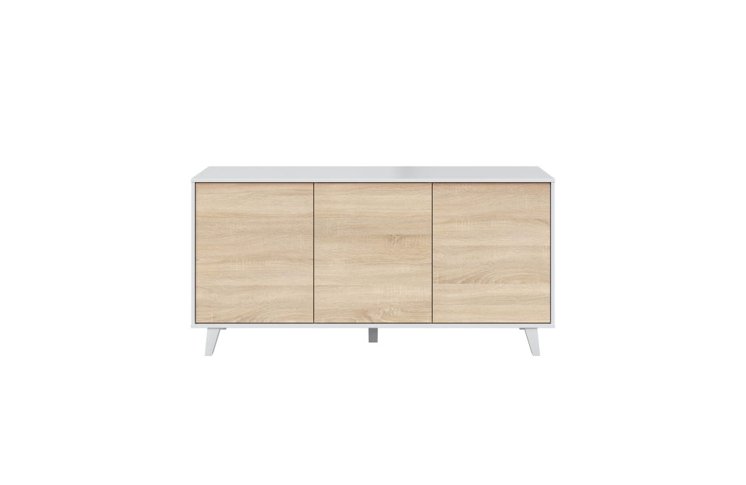 Buffet scandinave ABBY 3 portes L154cm
