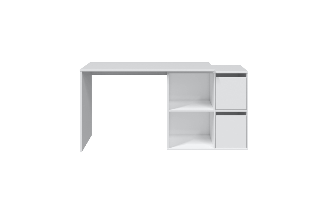 Bureau d'angle modulable SMART avec rangement L120cm