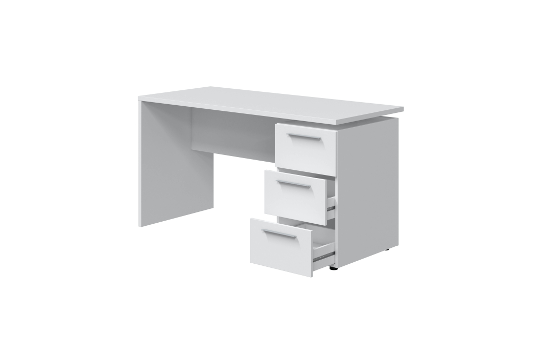 Bureau TIMÉO avec caisson 3 Tiroirs L138cm