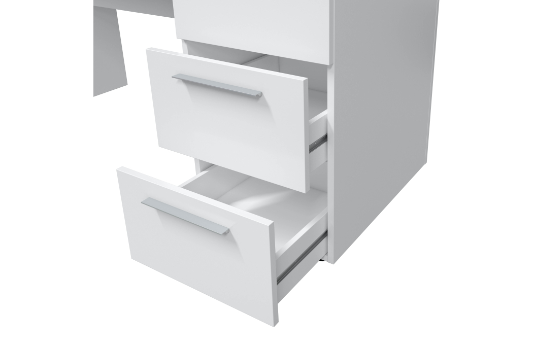 Bureau TIMÉO avec caisson 3 Tiroirs L138cm