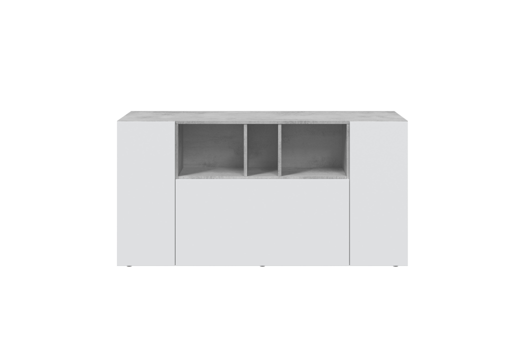 Buffet JOHN 3 portes et 3 niches L150cm