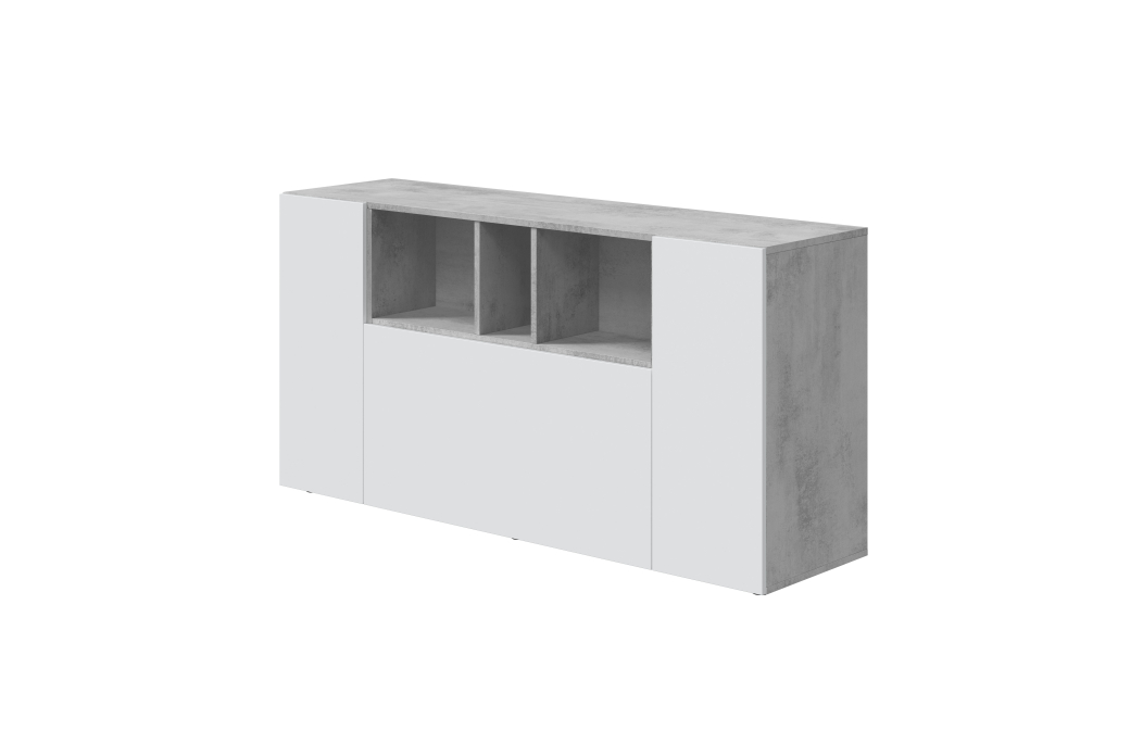 Buffet JOHN 3 portes et 3 niches L150cm