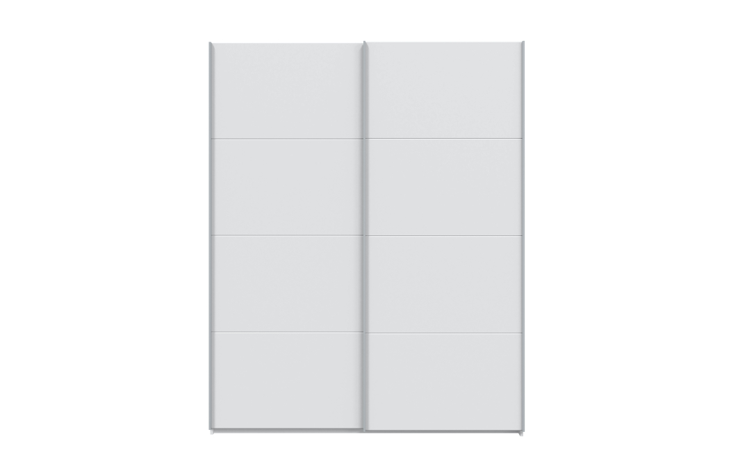 Armoire penderie FÉLIA avec portes coulissantes L150 x H200cm