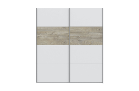 Armoire penderie EMMA avec portes coulissantes L180 x H200cm