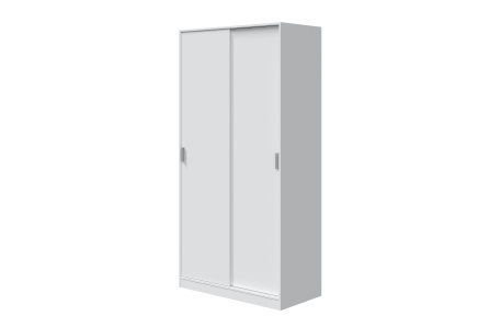 Armoire ENZO 2 portes coulissantes L100 x H200cm