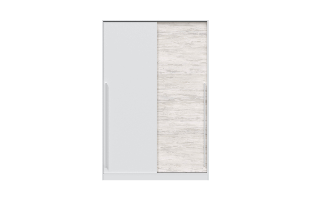 Armoire penderie MYA avec portes coulissantes L120 x H200cm