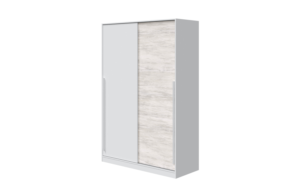 Armoire penderie MYA avec portes coulissantes L120 x H200cm