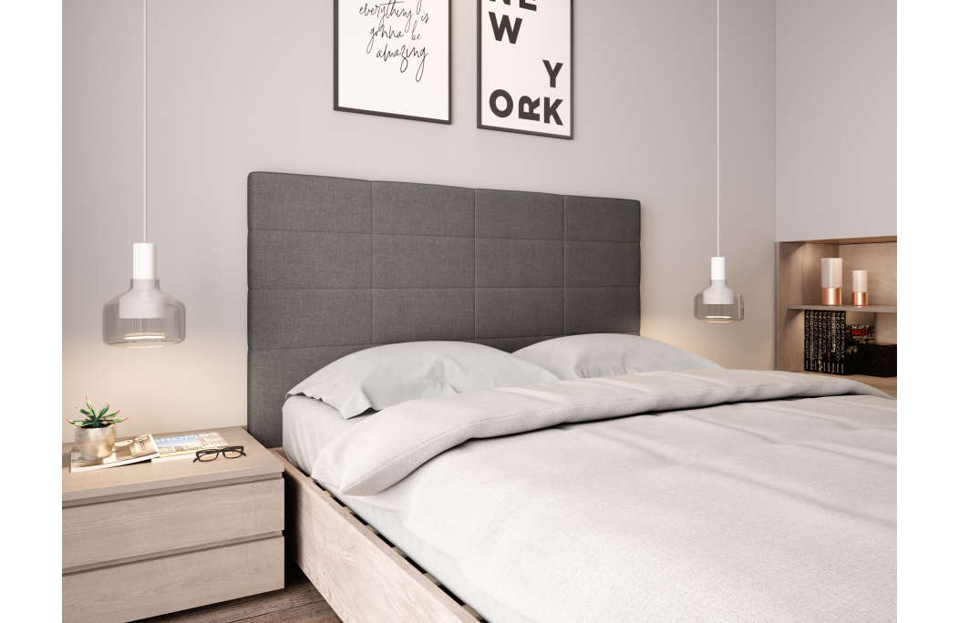 Tête de lit en tissu WILLY