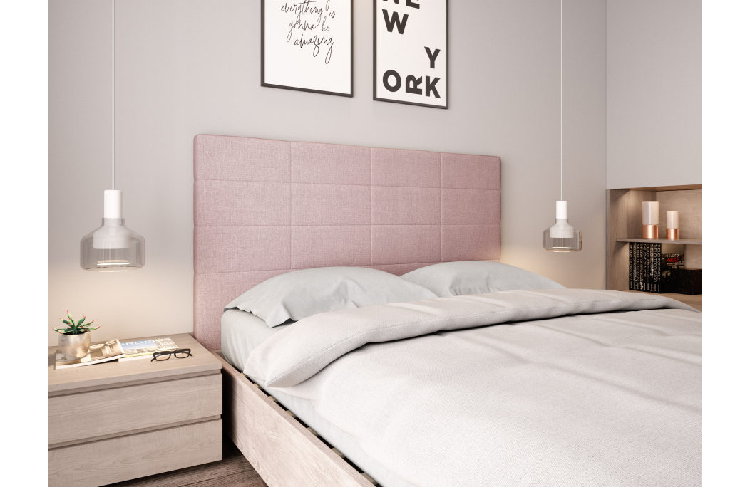 Tête de lit en tissu WILLY